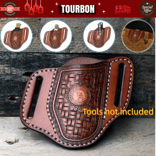Tourbon leather knife - tourbon,