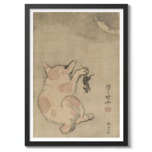 Cat with mouse kawanabe - cat, by