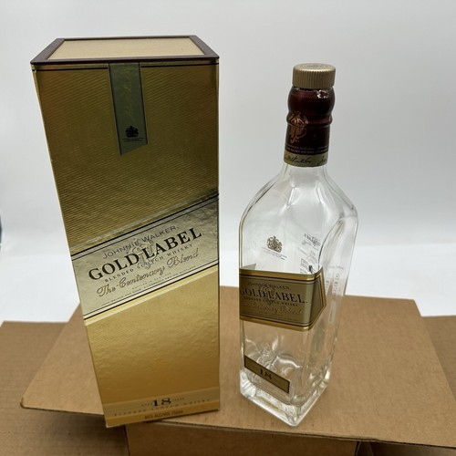 Johnnie walker gold - 18, label