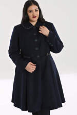 Tiddlywinks Coat Hell Bunny 2xl 18 Navy Tartan Bow Vintage 50s Swing Retro