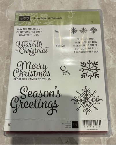 Stampin snowflake - stampin', up
