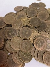 A Fattorini Harrogate advertising brass George III Spade Guinea token 25mm #C