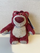 Disney Pixar Toy Story 3 Lotso Huggin Bear Plush 7" Strawberry Smell with tags