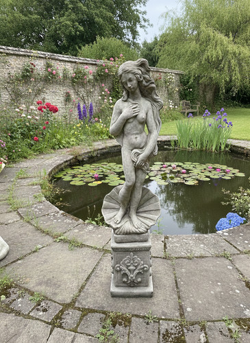 Birth venus garden - garden, statue