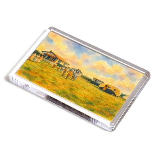 Fridge magnet caravan corner - magnet,