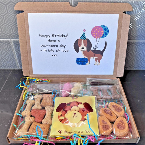 Dog birthday gift - gift, pamper