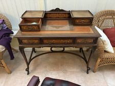 Edwardian Mahogany Antique Desk Writing Table