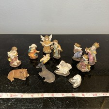 Vintage 13 Piece Nativity