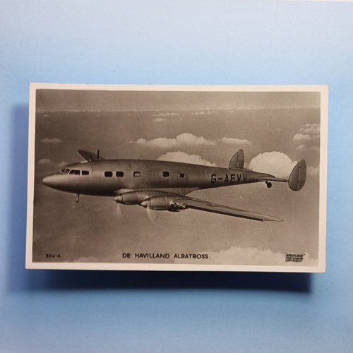 Commercial aircraft postcard - commercial,