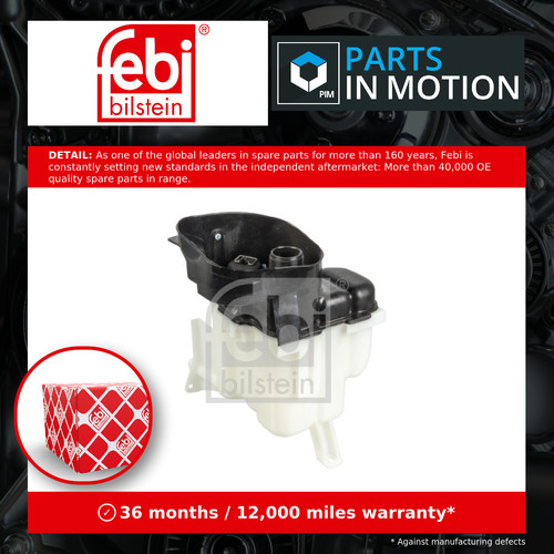 Coolant expansion tank - coolant,