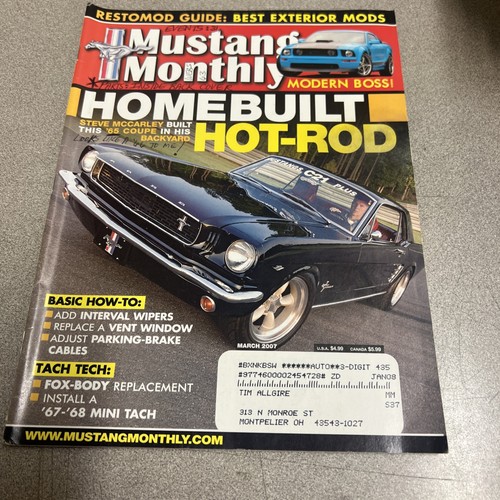 Mustang monthly mar 2007 home - mustang, monthly/mar/2007/home