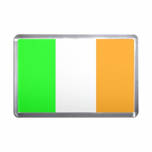Ireland flag plastic - ireland, fridge