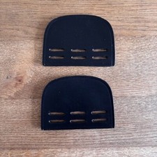 Buckle Guard for Saddles, One Pair, BLACK, Leather, FREE UK Postage