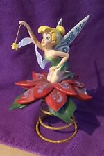 RARE Jim Shore Disney Traditions A Touch of Sparkle Tinkerbell tree topper