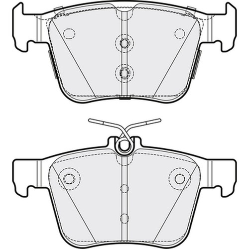 Brake pads set - vw, golf