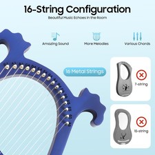 Lyre harp string - 16,
