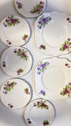 Bone china tea - china, plates