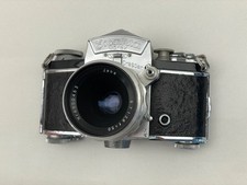 Exakta Varex VX Ihagee Dresden Film Camera w/ Zeiss Jena f2.8/ 50mm lens & case