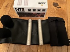 Rode NT5 1/2" Compact Cardioid Condenser Microphone Pair - Silver