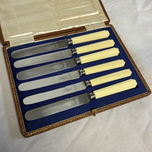 Vintage cased art deco - 6x,
