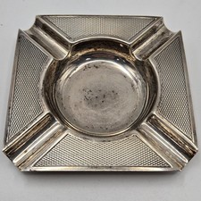 Vintage silver cigarette - vintage,