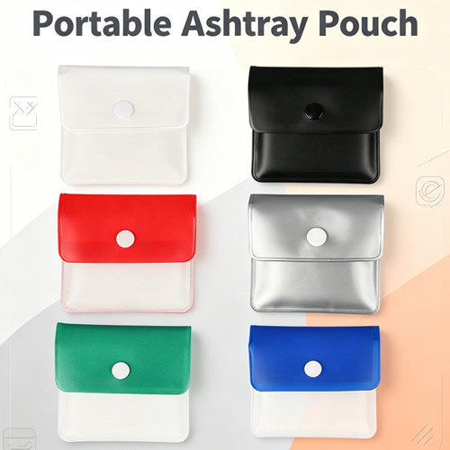 Portable ashtray pouch mini - ashtray,
