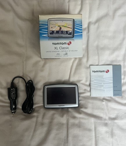 Tomtom classic sat nav with - xl,