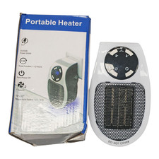 Lloytron StayWarm 500W Plugin Ceramic Fan Heater - Black (F2210WH)
