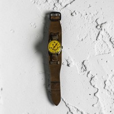 Vintage ATC Smiley Face Watch