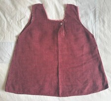 Caramel Baby & Child Girls Sleeveless Striped Linen Top - Age 8 Years - Pristine