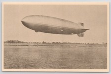 Dirigible Flies Over Open
