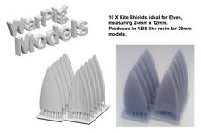 Plain Kite Shields x10 for