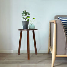 Set of 2 Small Side Plant Table Solid Wood Telephone/Lamp/Bedside/End Stand 