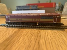 Lot 6. N Gauge Graham Farish Class 56105 EW&S Diesel Locomotive.  Barely used