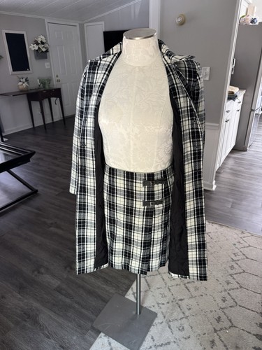 Jones new york 12p plaid - new, black