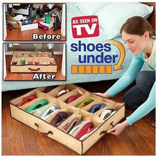 Pairs shoe tidy - tidy, bed