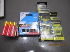 Job lot assorted batteries
