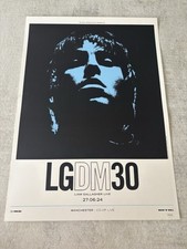 Liam Gallagher DM30 Anniversary Tour Poster Manchester 2024