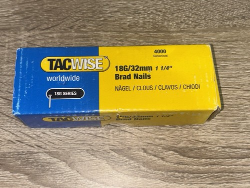 Tacwise 18g gauge brad - gauge, nails