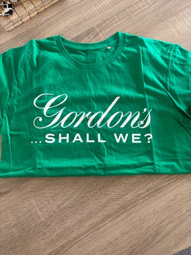 Gordons gin shirt - t,