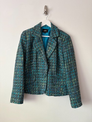 Per una blue mix boucle - per, jacket