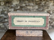 Antique French Wooden Notary