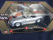 Shelby Series 1 - Burago 1/18 scale various liveries available BOXED