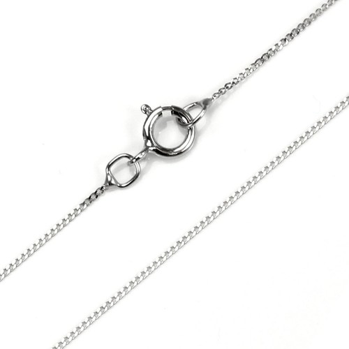 9ct white gold fine diamond - white,