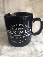Jack Wills Navy Blue Mug 