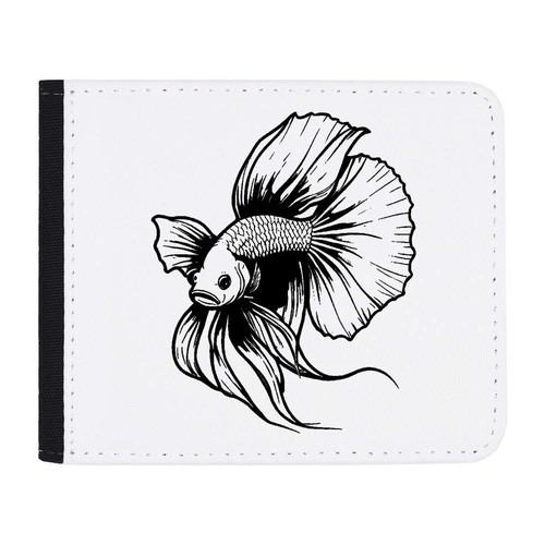 Siamese fighting fish wallet - 'siamese,