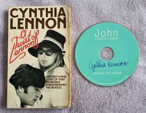 Cynthia lennon signed - signed, cd
