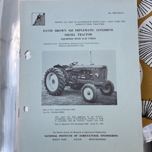 David brown 950 implematic - brown,