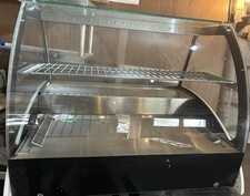 2 tier curved Countertop Chilled Display Case