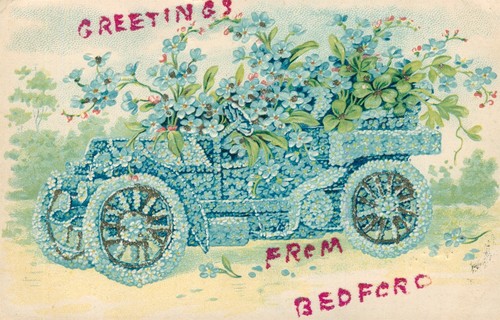 Bedford flower car novelty - bedford,